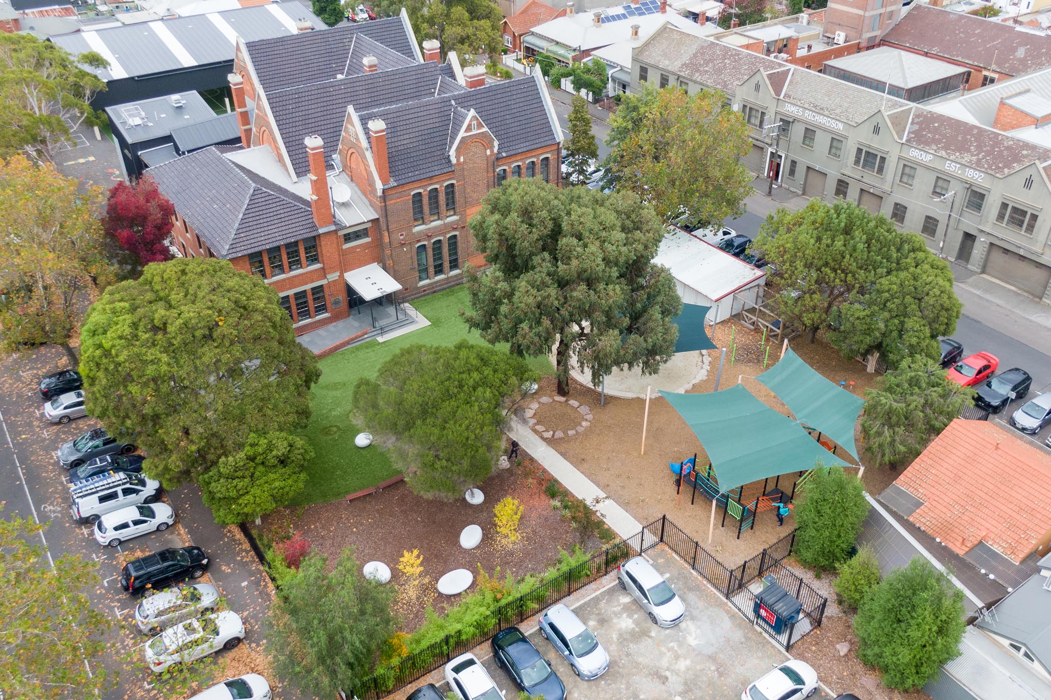 abbotsford primary school aerial view